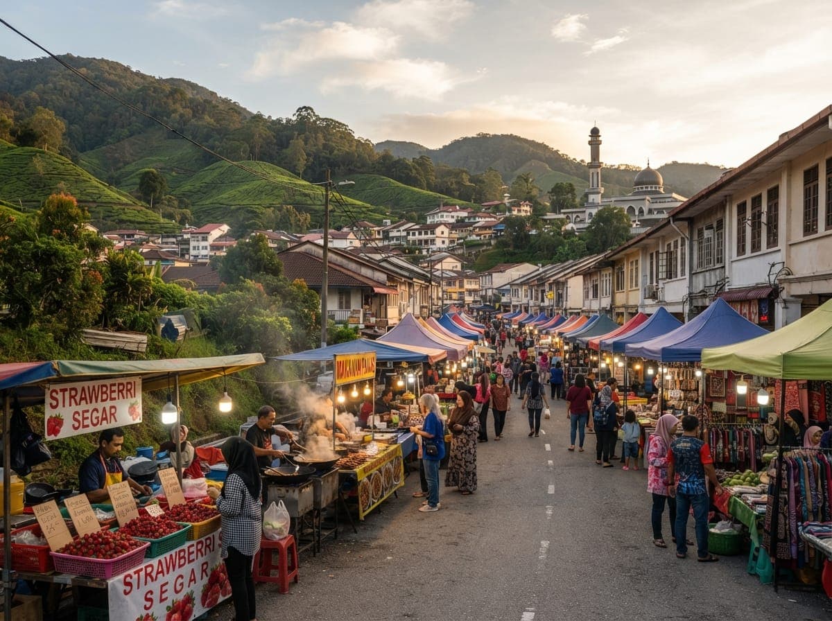 Pasar Malam Tanah Rata